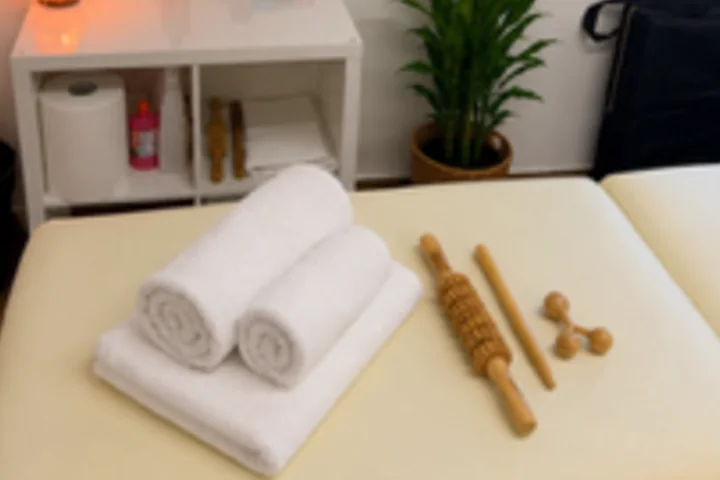 Strumenti in legno per il massaggio